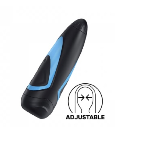 Masturbador Masculino Satisfyer Men - Oral Y Penetración Color Negro Tipo De Orificio Vagina Discreta