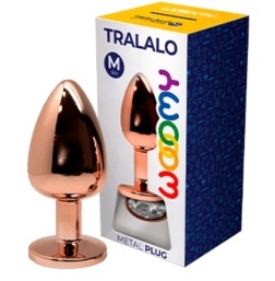 Plug Anal Metálico Wooomy Tralalo