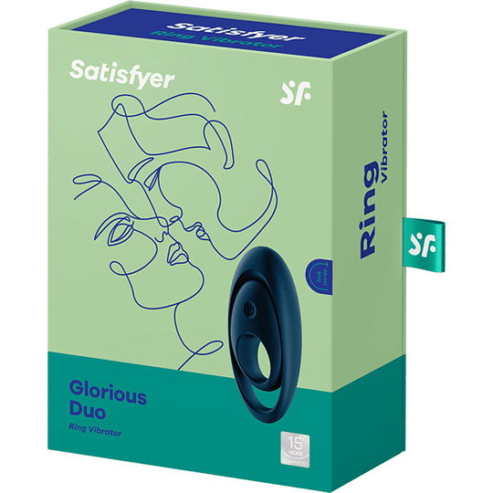 Anillo Vibrador Pene Y Testiculos Satisfyer Glorious Duo