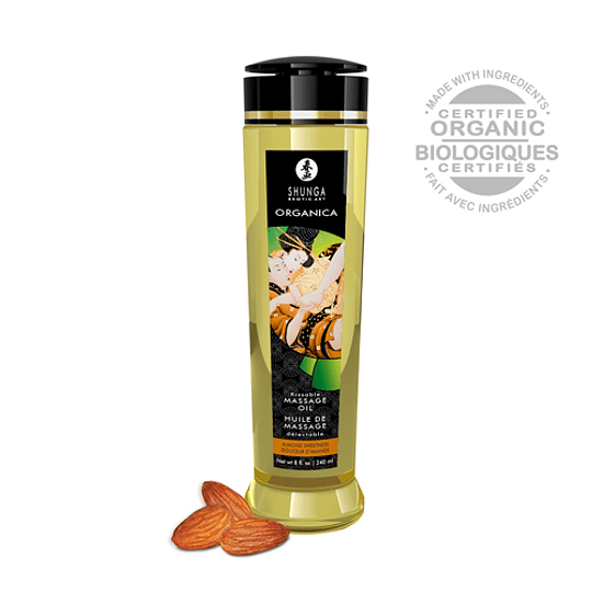 Aceite de Masaje Organico Almendras Dulces