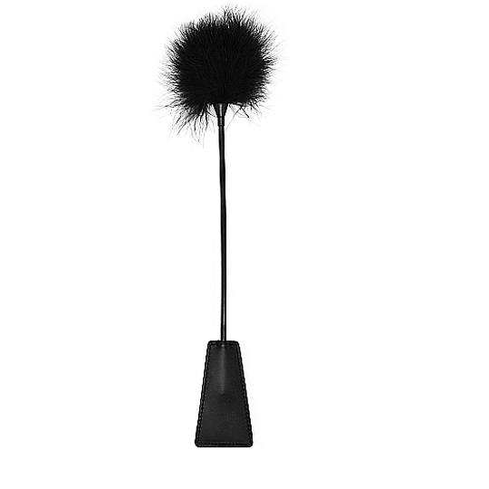 Fusta con Pluma Negro