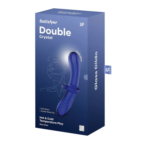 Dildo Unisex Satisfyer Cristal Doble
